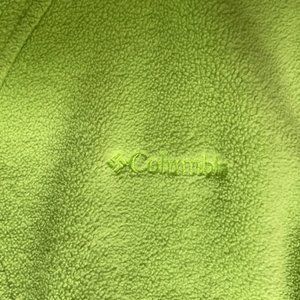 Green Columbia Fleece XL Women's